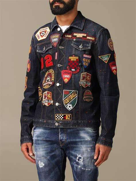 dsquared2 replica jacket|dsquared2 jean jacket.